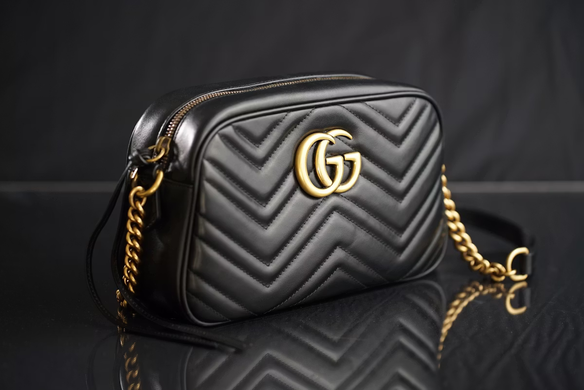 Full-grain leather tote